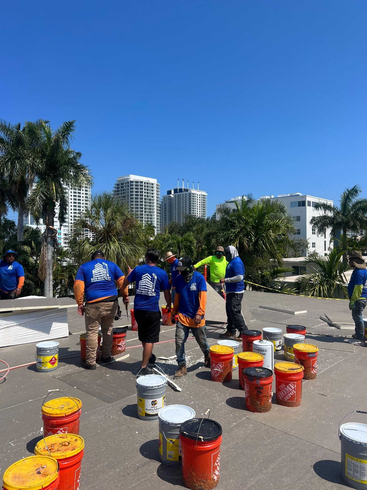 Roof coating, TPO, solar panel, roof repair, roof damage, south Florida roofing company, Fort Lauderdale roofing company, best roofing